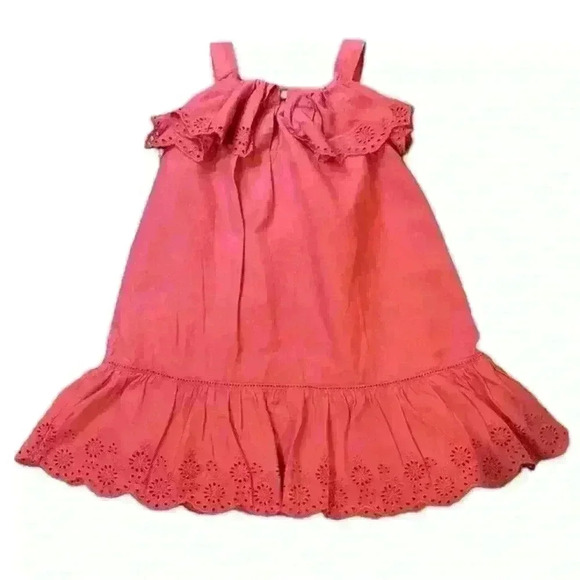 Ralph Loren Polo Eyelet Embroidered Ruffle Sundress Size 18 months - Picture 5 of 12